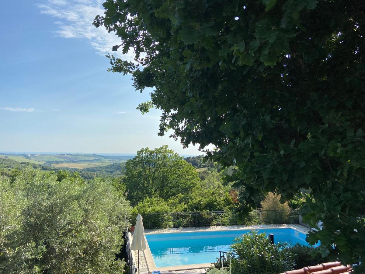 Villa Antonella Castellina Marittima Eksteriør billede